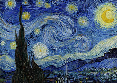 The Starry Night Van Gogh