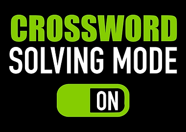 Crossword puzzle solving m