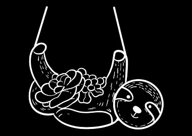 Sloth Plants Nature Lover