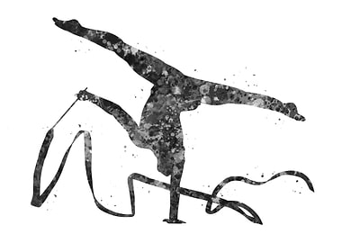 Rhythmic gymnastics ribbon