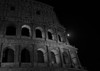 Colosseum by night