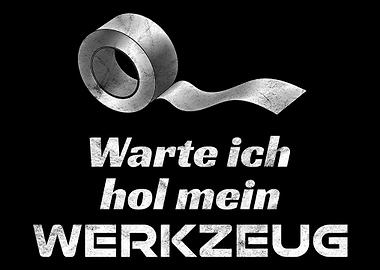 Lustiger Panzertape Spruch