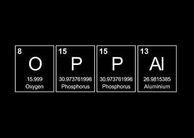 Oppai Periodic Table
