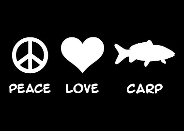 Fishing Peace Love Carp