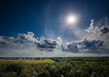 Sunny day, nature, travel