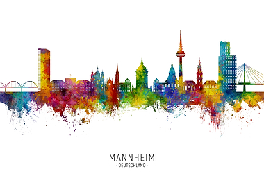 Mannheim Skyline