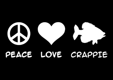 Crappie Peace Love