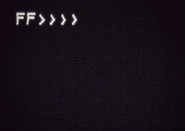 Bad TV VHS fast forward