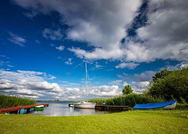 Landscape, lake, travel