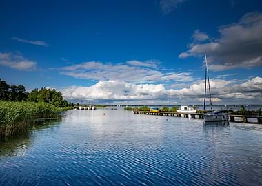 Landscape, lake, travel