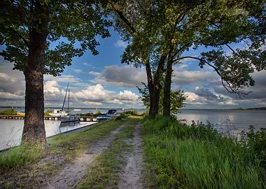 Landscape, lake, travel