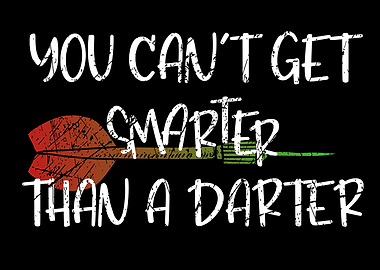 Cool Darts Text Wall Art