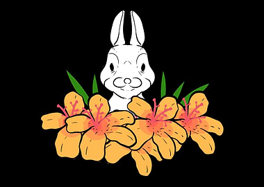 Rabbit Flower Nature Lover