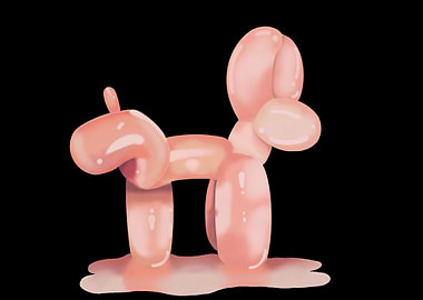 Balloon Mount Dog