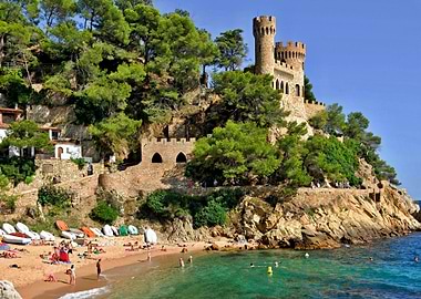 Lloret de Mar castle 03