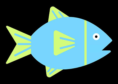 Colored fish