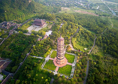 Bai Dinh pagoda tower