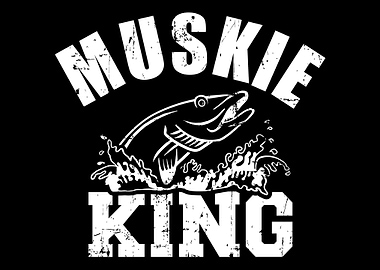 Fishing Muskie king