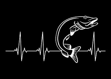 Fishing Muskie heartbeat