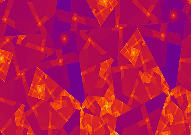 Retro Fractal Pattern