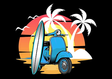 Scooter Bike Scoot Moped