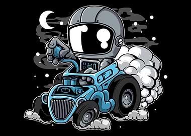 Astronaut Hot Rod