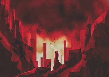 Cityscape apocalypse