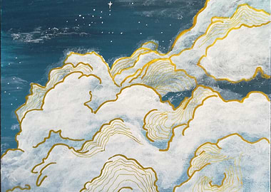 Cloud Paintings at Night