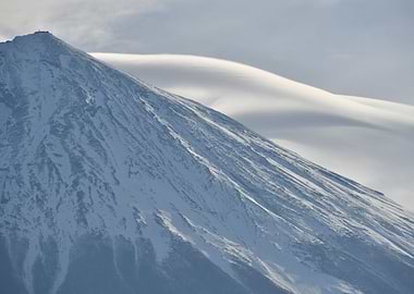 Slopes of Mt Fuji