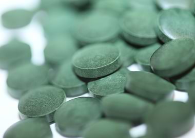 Spirulina platensis pills