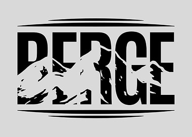 Berge Silhouette Wandern