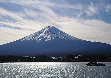 Mt Fuji picturesque