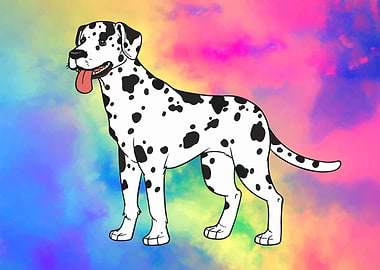Dalmatian dog