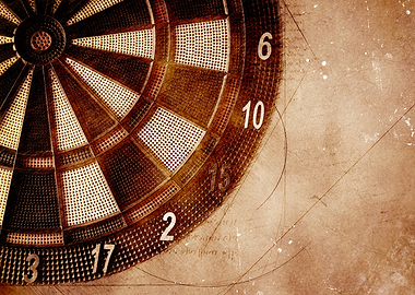 darts sport art darts