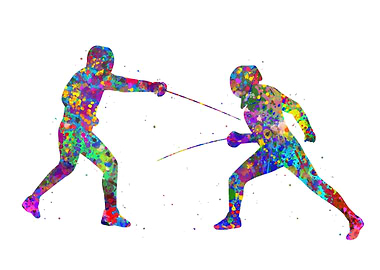Fencing duel