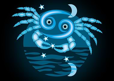 Cancer Zodiac Sign Symbol