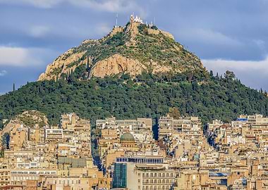 Athens Greece Aerial View