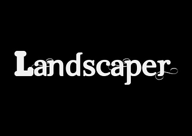 Landscaper Lettering