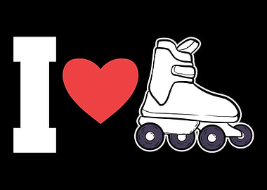 I love Skating Roller Skat