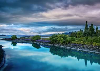 Lake tekapo real paradise