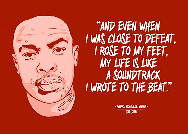 DR DRE QUOTES VECTOR