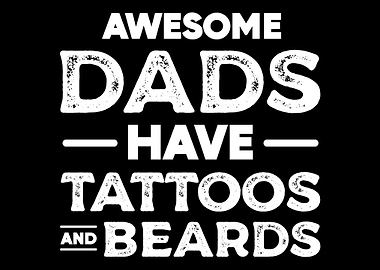 Tattoos and Beards Bearded