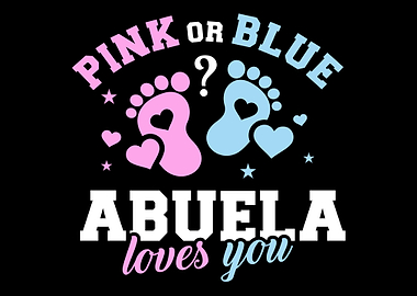 Gender reveal abuela grand