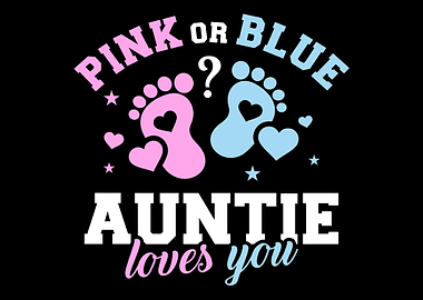 Gender reveal auntie aunt