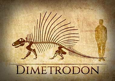 Dimetrodon Skeleton
