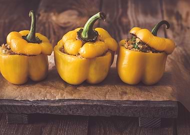 Stuffed bell peppers