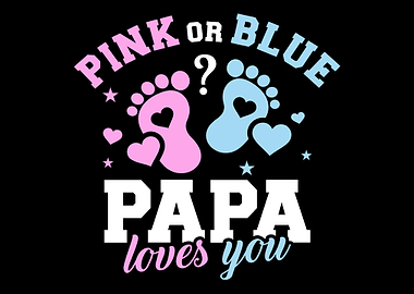 Gender reveal papa dad