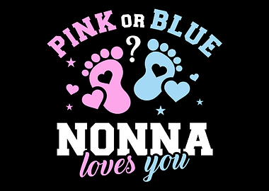 Gender reveal nonna grandm