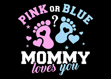 Gender reveal mommy mom