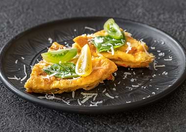 Frittata with vegetables a